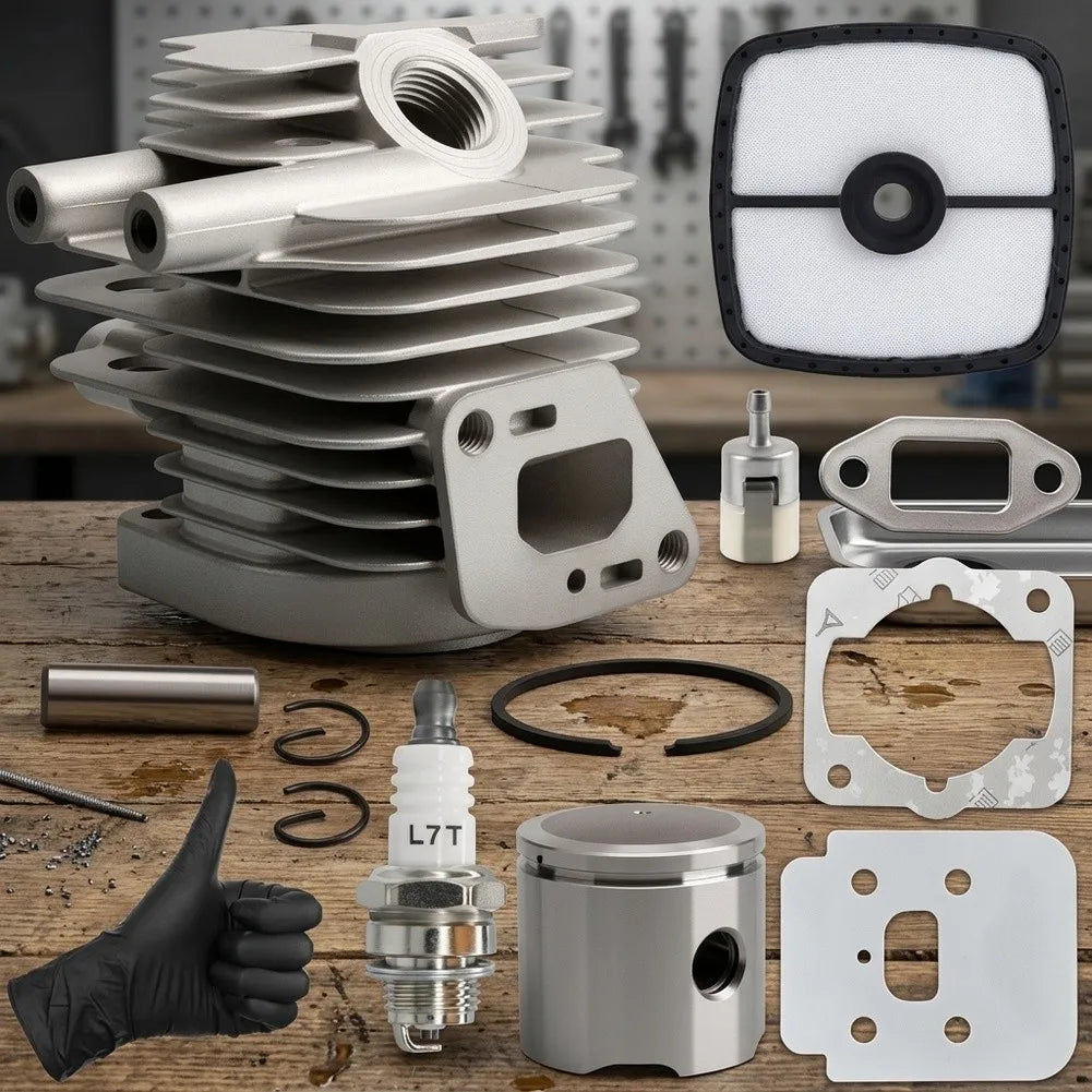 Cylinder Valve Kit for PE225 SHC225 PAS225 GT225 Trimmer | 8 Pc Trimmer Replacement Kit Axl
