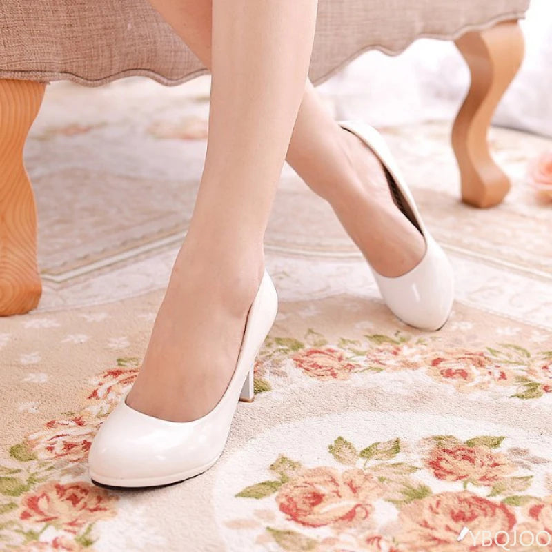 Women's Pointed Toe High Heel Pumps – Elegant Slip-On Shoes High Heel Pumps Axl