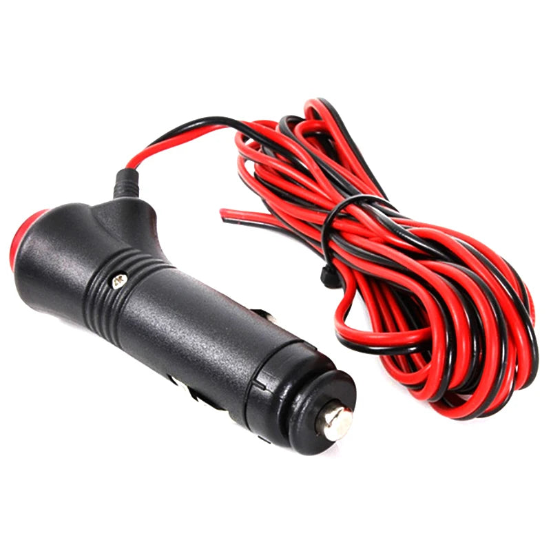 12/24V Car Cigarette Socket Plug Connector Cable & On/Off Switch Car Power Connector Axl