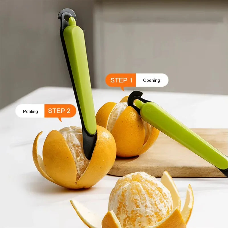 Stainless Steel Fruit Peeler – Orange, Lemon & Grapefruit Fruit Peeler Axl