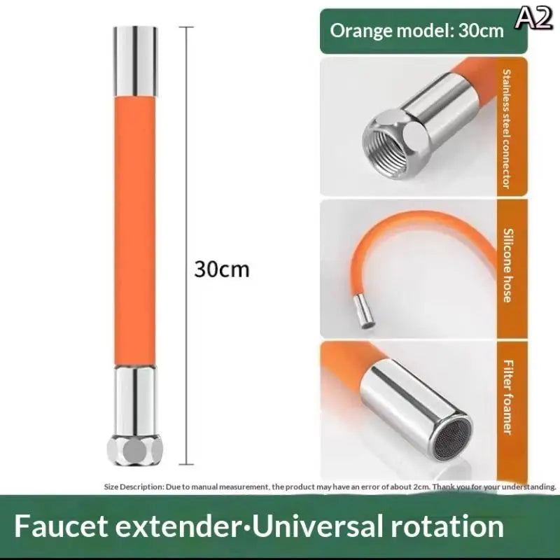 360° Flexible Faucet Extension Hose 20/30/50cm – Universal Faucet Extension Hose Axl A2