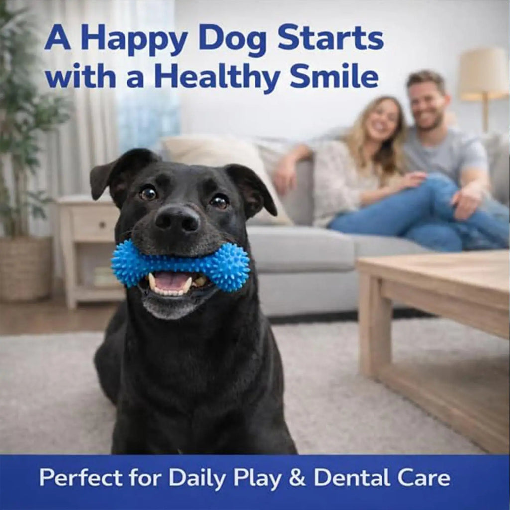 Double-Action Puppy Chew Toy – Rubber Teething Stick for Dogs Dog Chew Toy Axl