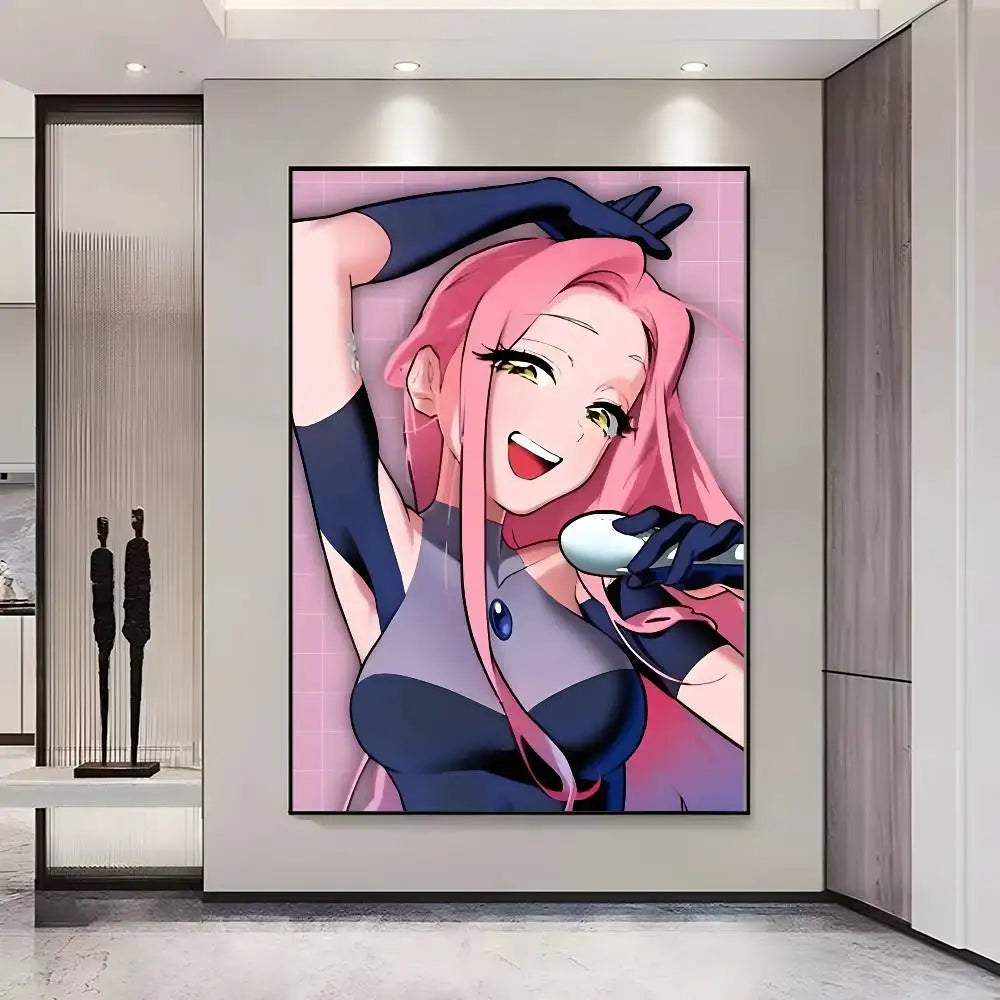 MIZI Anime HD Poster – Self-Adhesive Waterproof Wall Decor Anime Wall Poster Axl z6 15X20cmNoframe