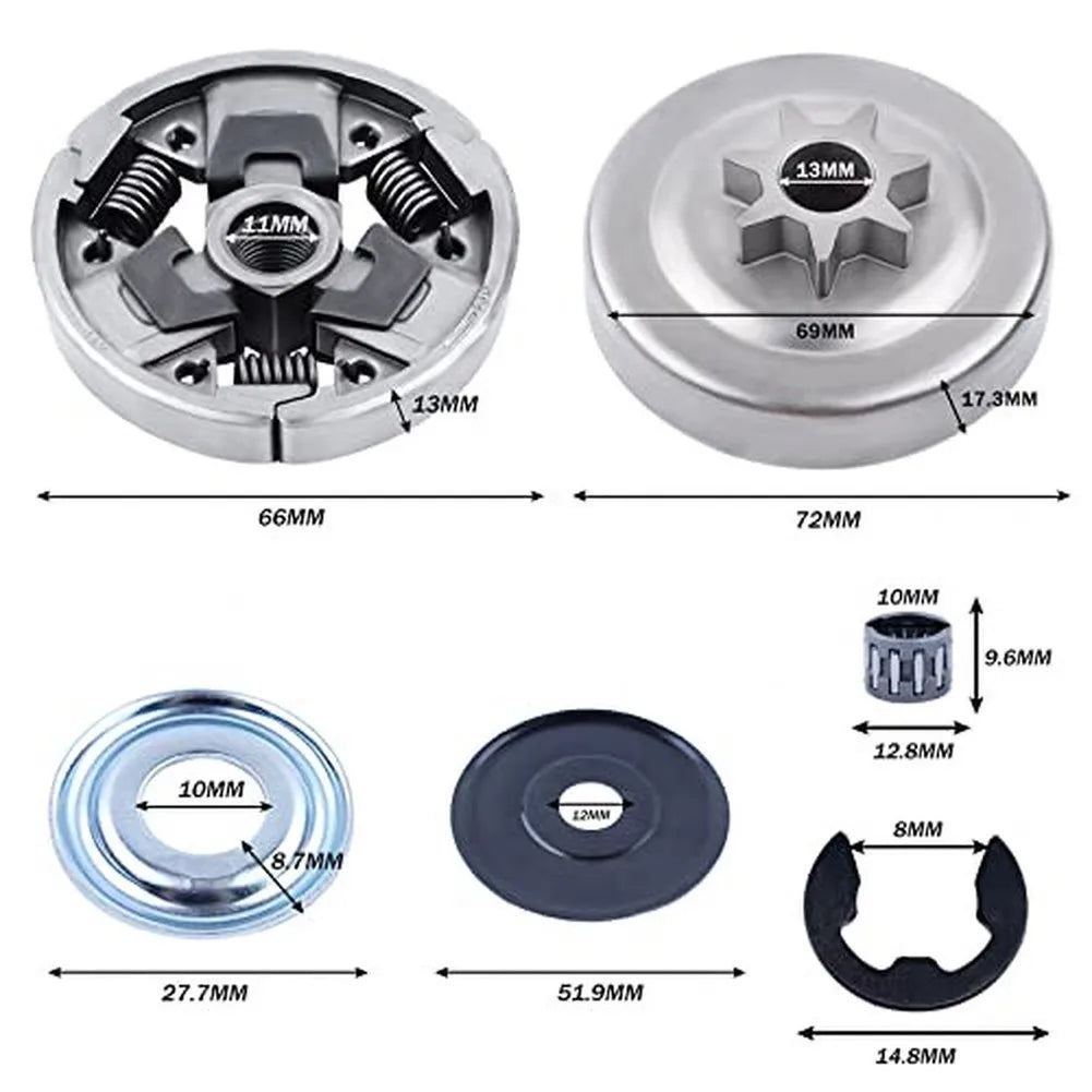 Chainsaw Clutch Drum Assembly Kit – MS261, MS271, MS291 Chainsaw Clutch Kit Axl