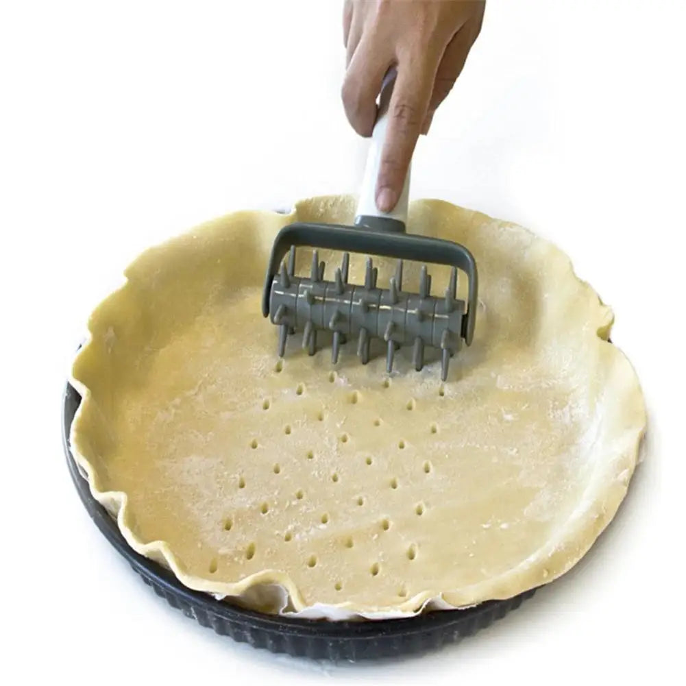 Pizza Dough Roller Pin & Pastry Hole Puncher Baking Tool Pastry Baking Tool Axl