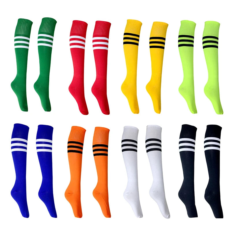 Adult Knee High Soccer Socks – Polyester Sport Socks for Men Knee High Sport Socks Axl