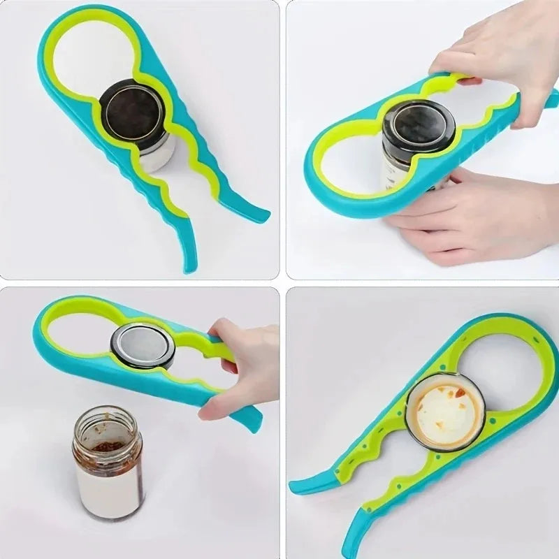 4-in-1 Multi-Function Bottle Opener – Non-Slip Cap Opener Bottle Opener Tool Axl