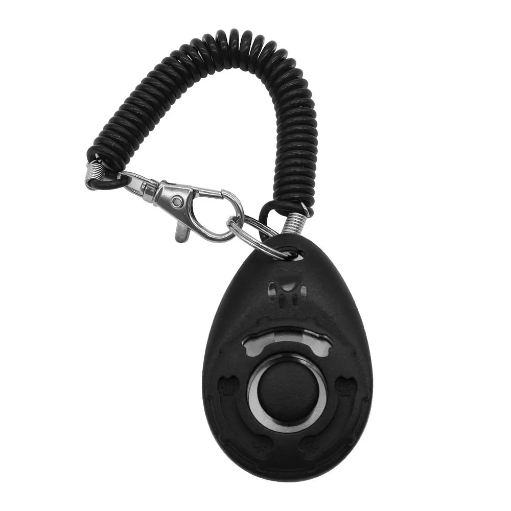 Pet Training Clicker with Wrist Strap – Dog & Cat 2-Pack Pet Training Clicker Axl Black