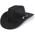 Western Cowboy Hat Unisex Roll Up Brim & Buckle Belt | Size M Western Cowboy Hat Axl 1pcs