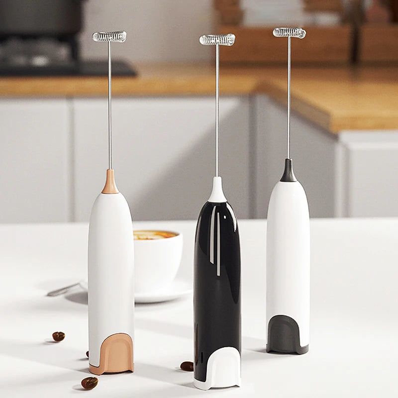 BALASHOV Electric Milk Frother – Handheld Battery Whisk Milk Frother Axl