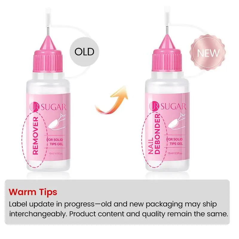 15ml Gel & Press-On Nail Tip Remover | Gentle Formula Nail Tip Remover Axl