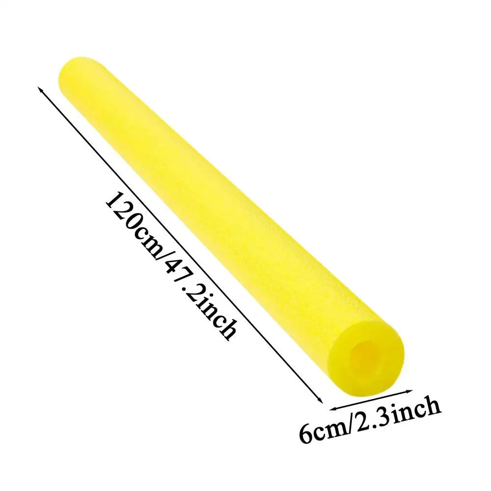 Multicolor Pool Foam Noodles – Float Aid for Kids & Beginners Pool Float Noodles Axl Yellow 1pcs