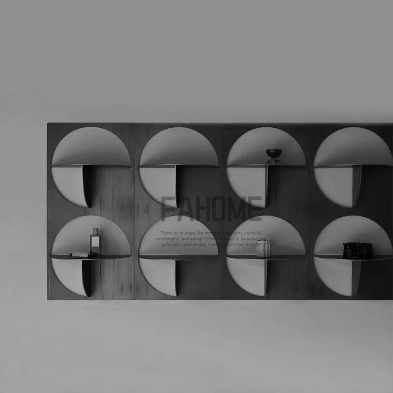 Nordic Stainless Steel Wall Bookcase – Modern Minimalist Shelf Wall Bookcase Shelf Axl