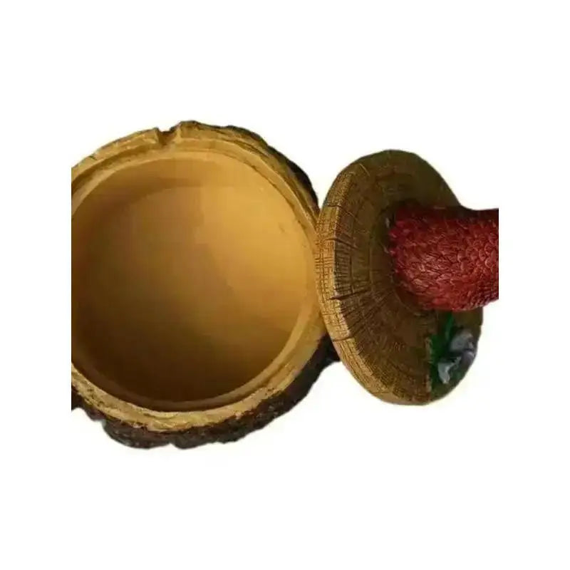 Resin Ashtray with Lid – Animal Statue Cigar Ash Holder Decor Decorative Ashtray Axl