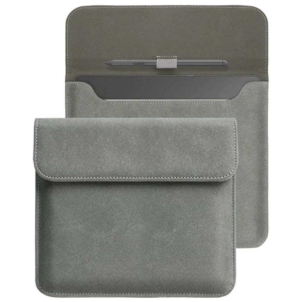 PU Leather Sleeve Case for Kindle Scribe 10.2 & Kobo Elipsa Tablet Sleeve Case Axl Dark Grey Kindle Scribe 10.2