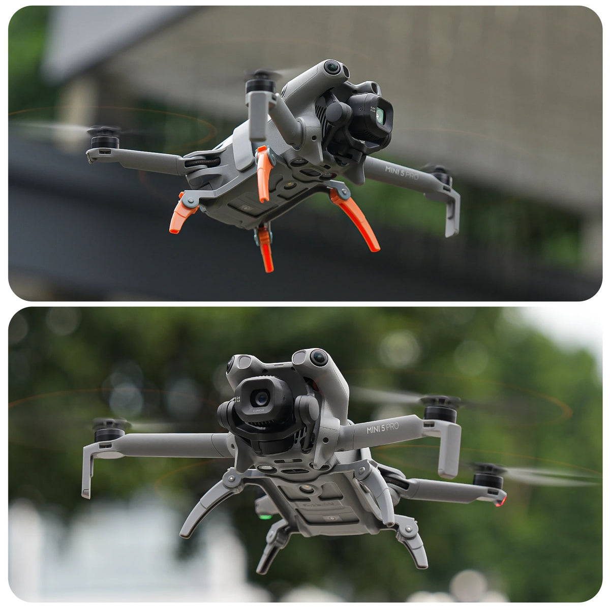 Landing Gear for DJI Mini 5 Pro – +30mm Height Boost Drone Landing Gear Axl