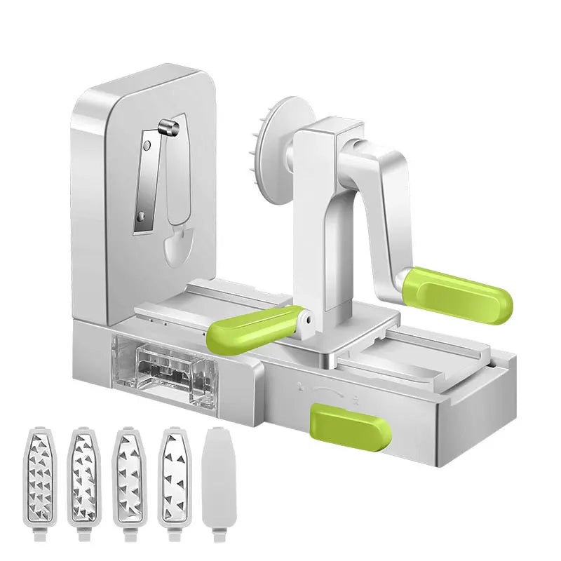 5-Blade Vegetable Spiralizer – Zucchini Noodle & Pasta Maker Vegetable Spiralizer Axl