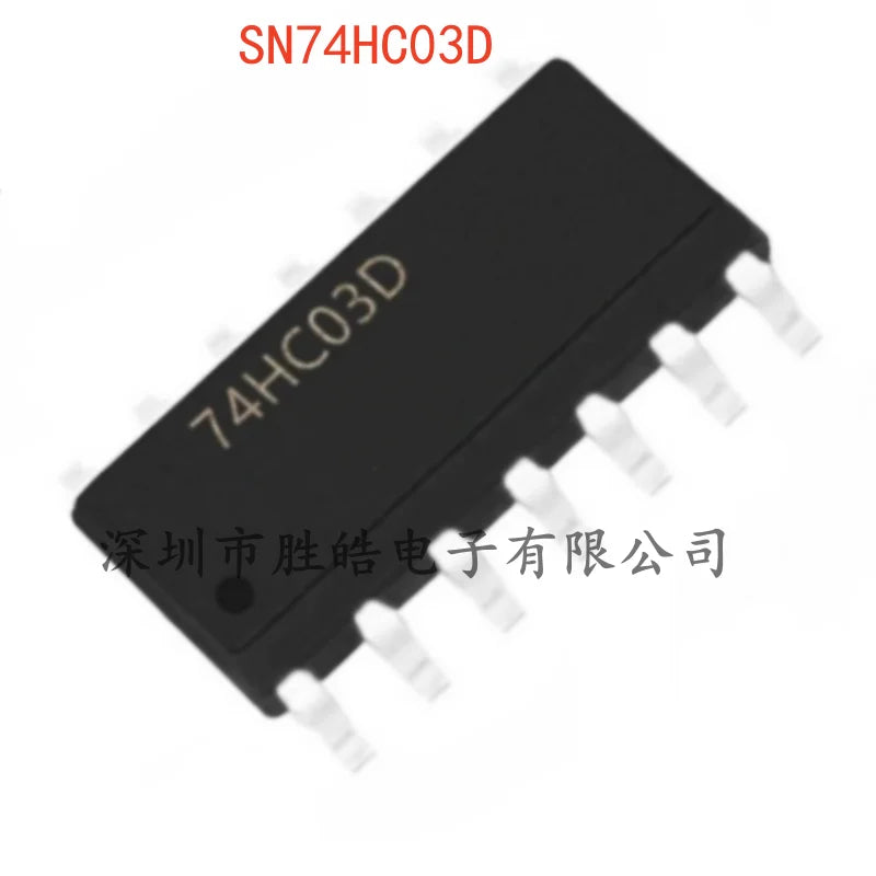 SN74HC03D Quad NAND Gate IC SOP-14 – 10PCS Pack Logic Gate IC Axl Default Title