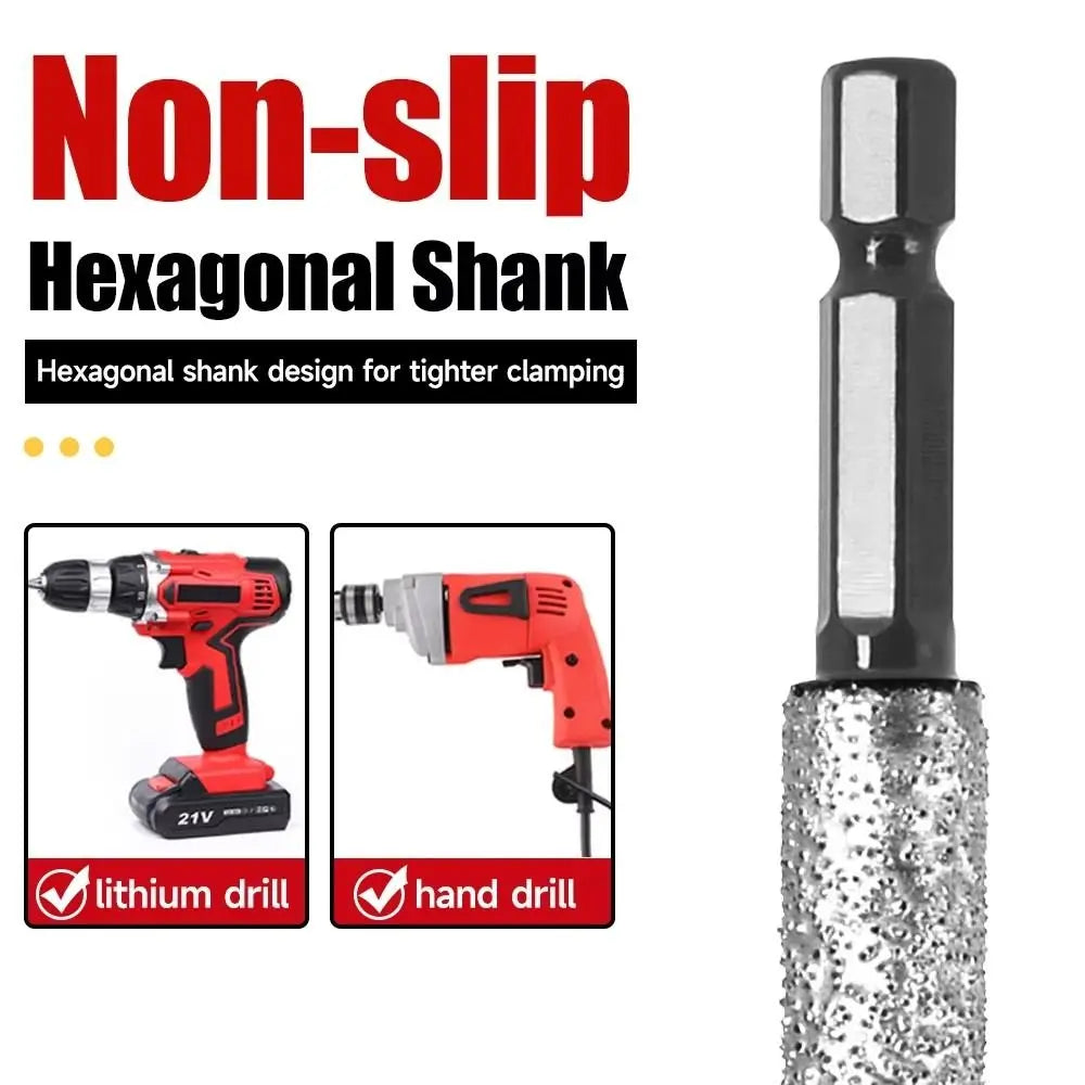Diamond Drill Bit Hole Saw – Hex Shank for Tile & Porcelain Diamond Drill Bit Axl