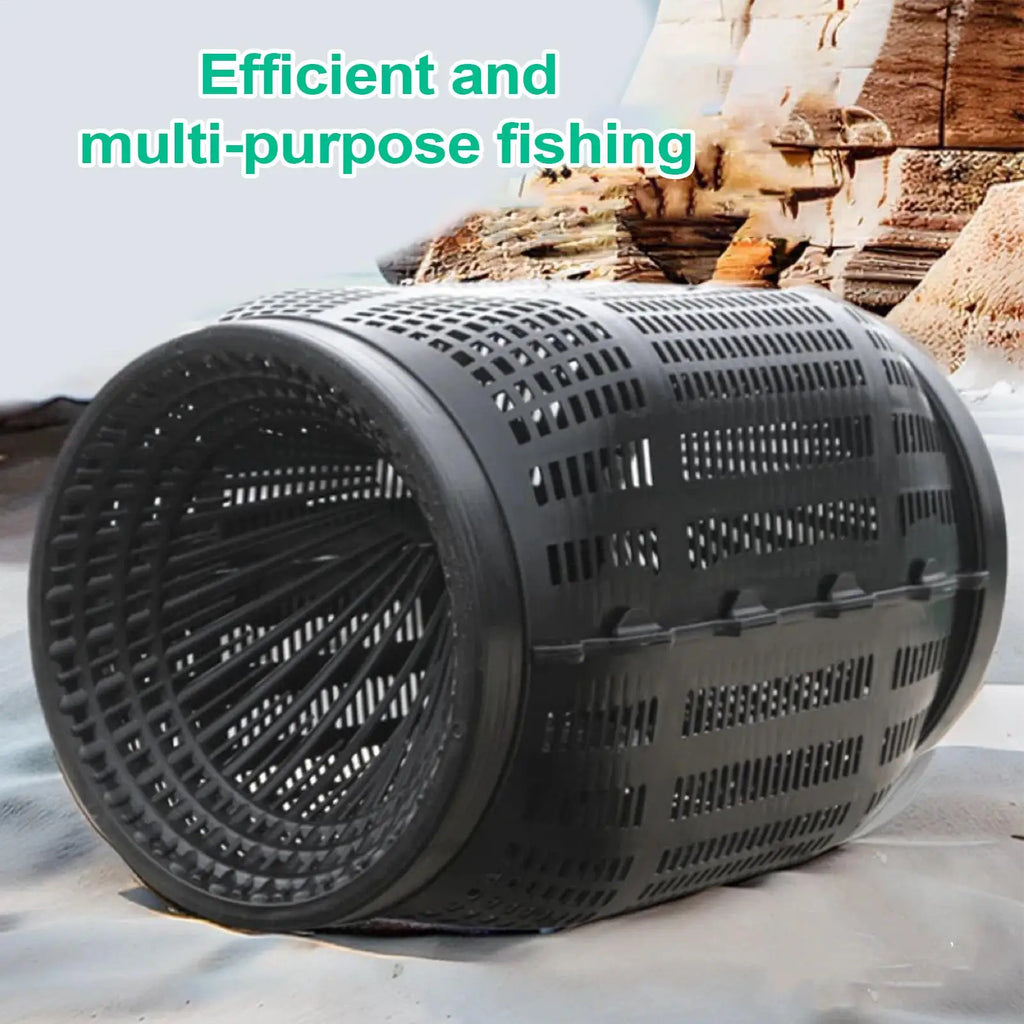 Portable Fish Trap Cage – Shrimp, Crab, Eel & Crayfish Net Fishing Trap Cage Axl