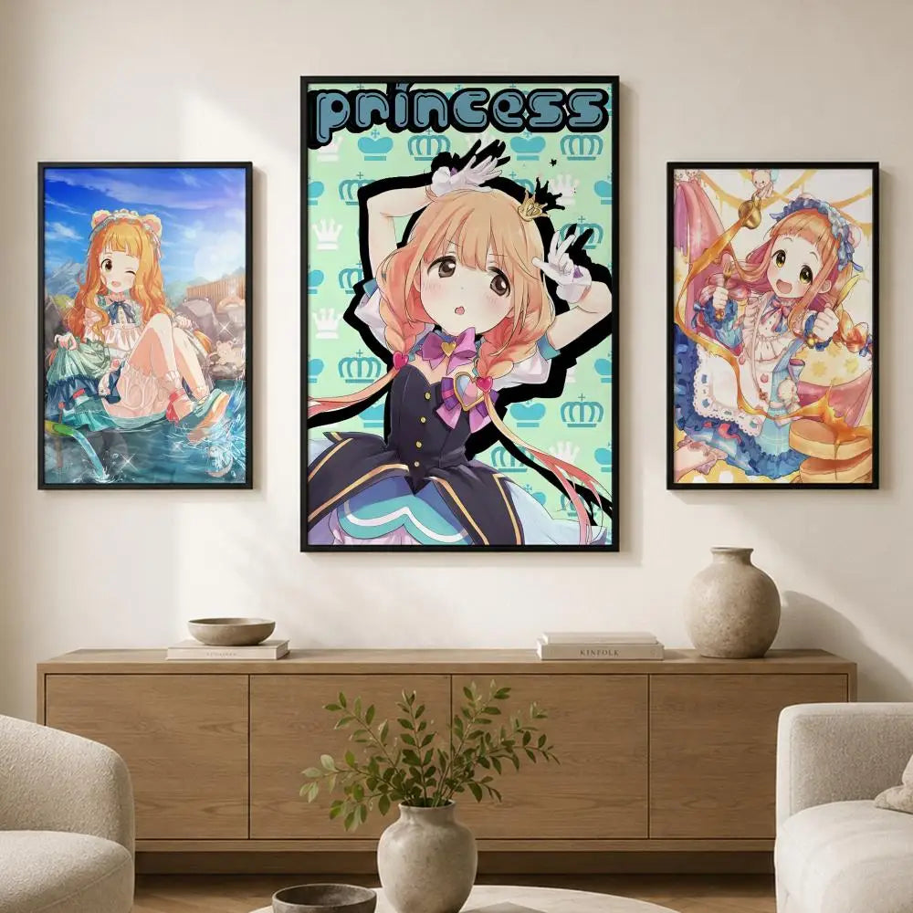 Ichihara Nina Cinderella Girls PVC Wall Poster – Peel & Stick HD Anime Wall Poster Axl