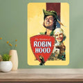 Adventures of Robin Hood Classic Movie Metal Poster Sign Metal Wall Sign Axl aluminum sign aluminum 40x30cm