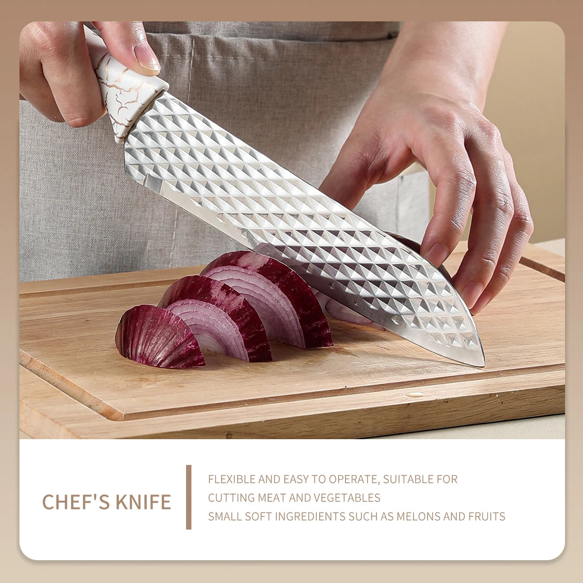 6-Piece Stainless Steel Kitchen Knife Set | Multi-Function Kitchen Knife Set Axl