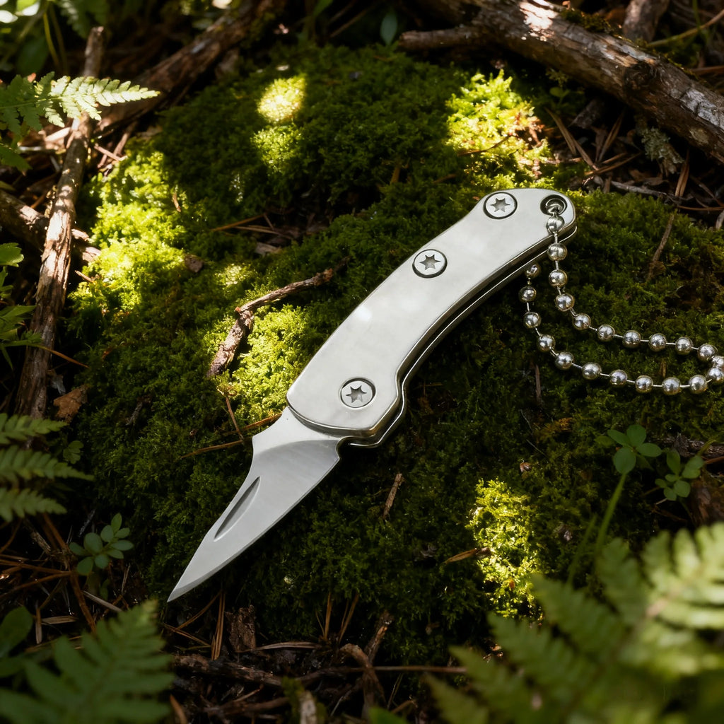 Mini Folding Pocket Knife – Keychain Utility & Unboxing Tool Folding Pocket Knife Axl Utility Knife