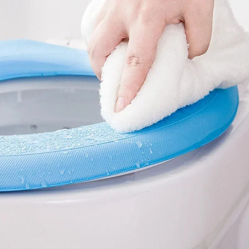 Waterproof EVA Toilet Seat Cushion Cover – Universal 41×38cm Toilet Seat Cover Axl