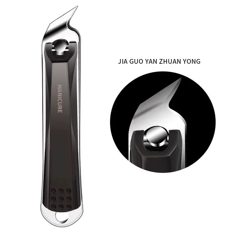 CMGF Large Diagonal Nail Clipper – Stainless Steel Pedicure Tool Nail Clipper Axl