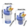 Shark Duck Pool Chlorine Floater – Large Capacity Dispenser Pool Chlorine Dispenser Axl 3inch