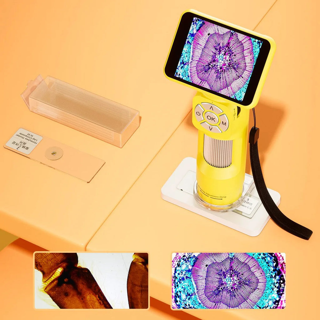 Kids Handheld Digital Microscope – 500X Magnifying Glass Kids Digital Microscope Axl
