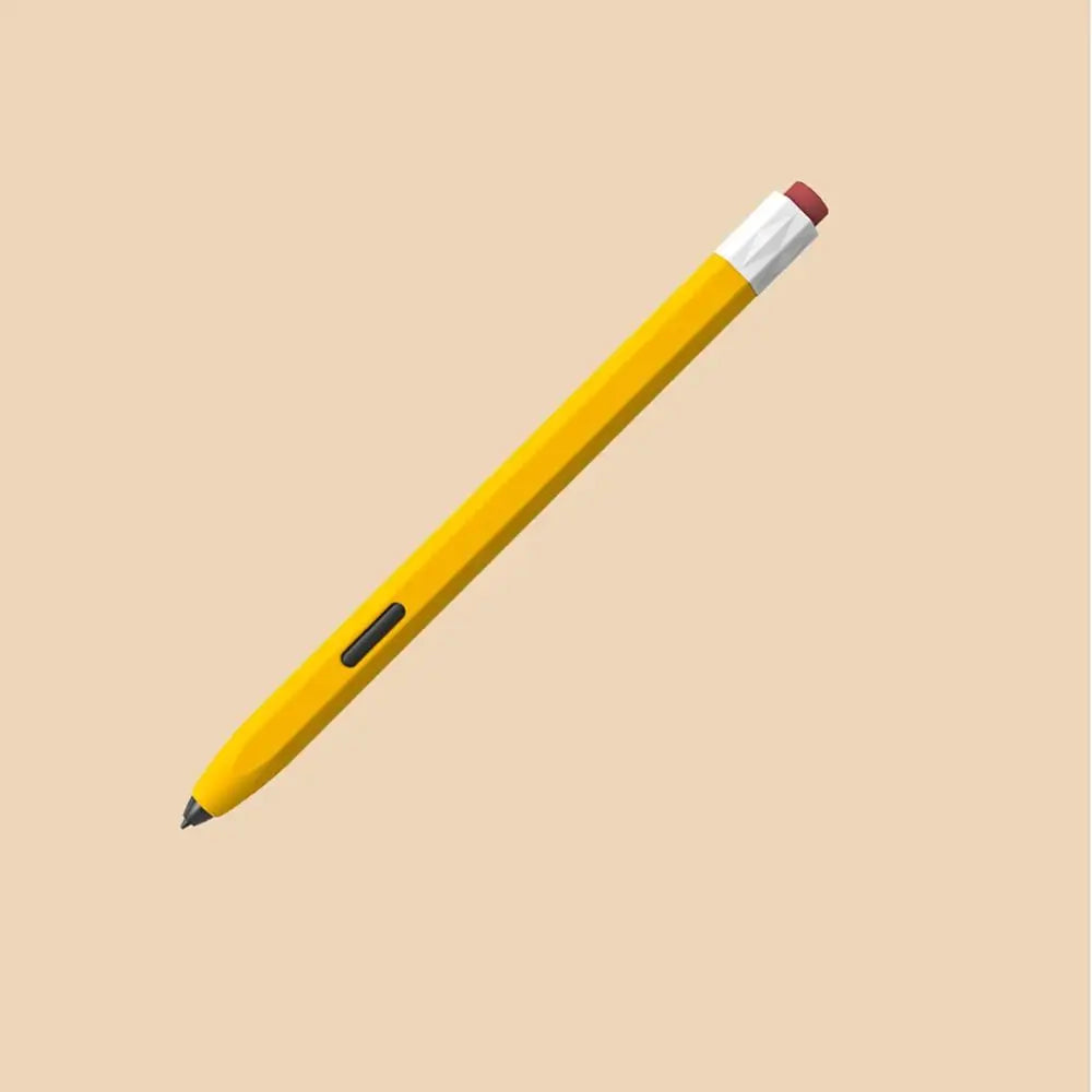 Silicone S Pen Sleeve for Samsung Galaxy Tab S7 S8 S9 Ultra Stylus Pen Sleeve Axl Yellow