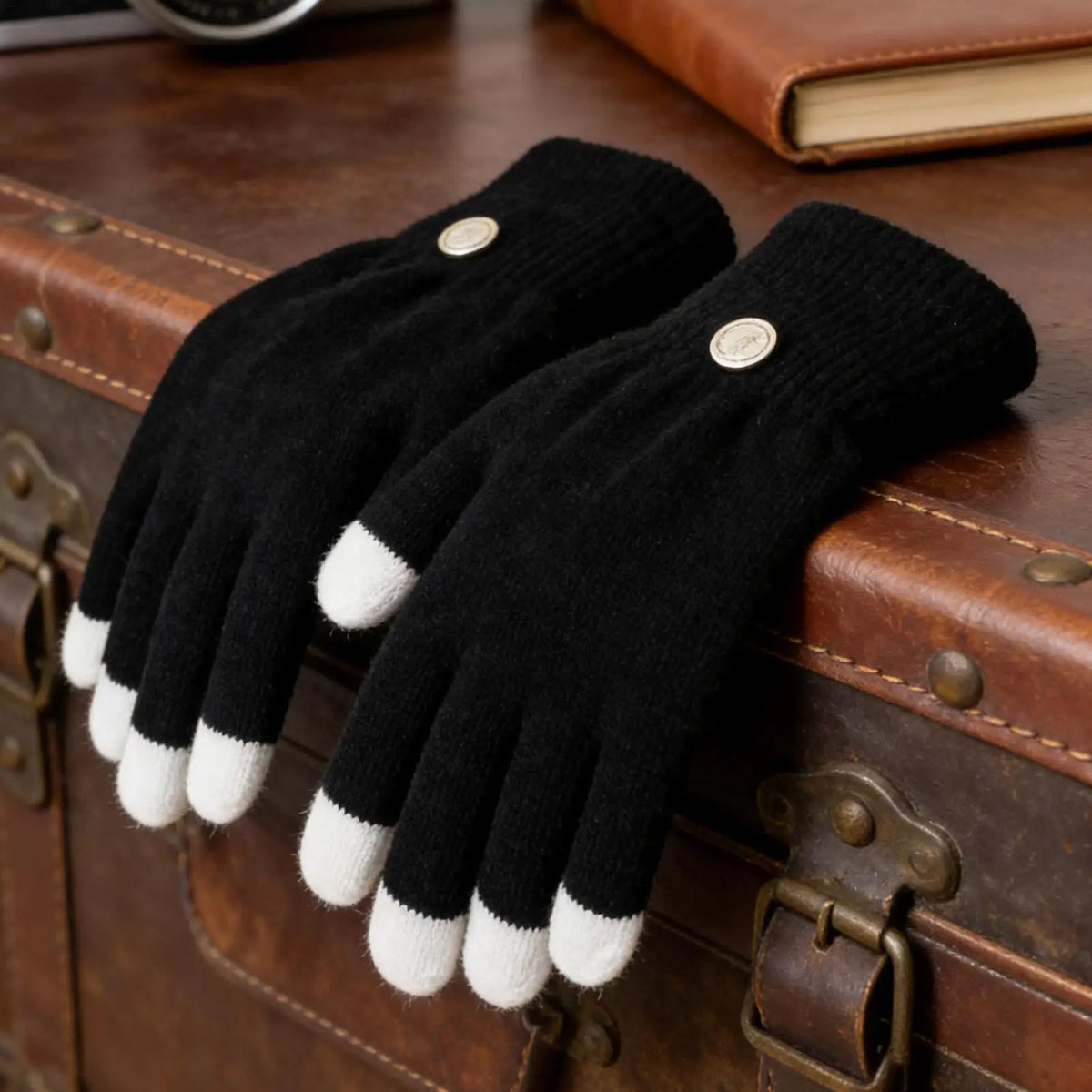 LED Light-Up Party Gloves – Colorful Flashing Half-Finger LED Party Gloves Axl