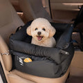 Portable Waterproof Pet Car Bed – Washable Dog & Cat Sofa Pet Travel Bed Axl Black