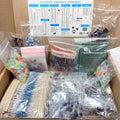 1818pcs Electronic Components Kit – Resistors, Capacitors, LEDs, PCB Electronic Components Kit Axl Default Title