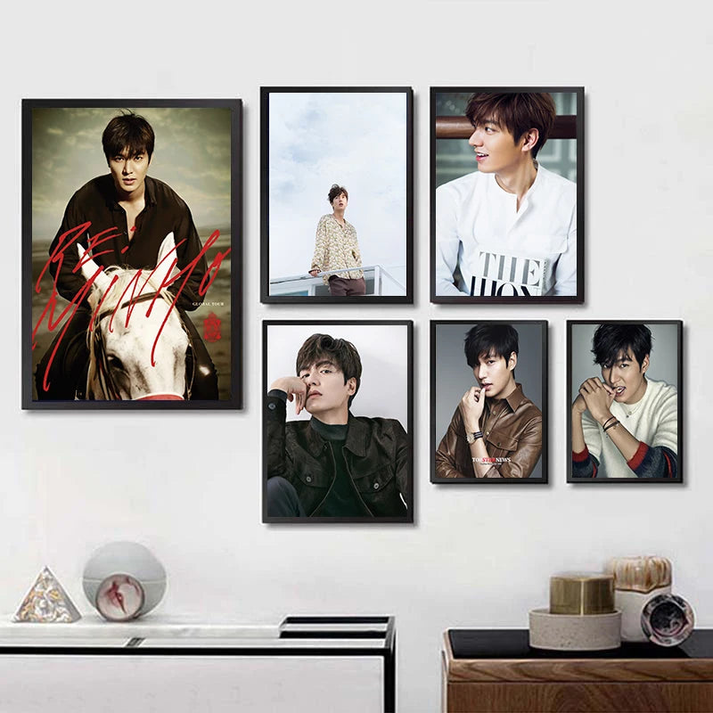 Lee Min Ho Wall Poster – Modern Art Print for Home Decor Decorative Wall Poster Axl
