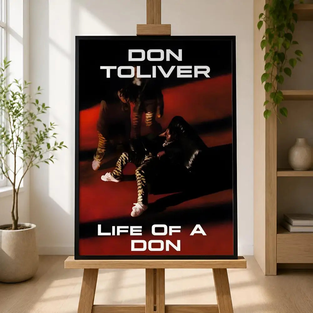 Don Toliver Waterproof PVC Wall Poster – Peel & Stick HD Art Wall Art Poster Axl