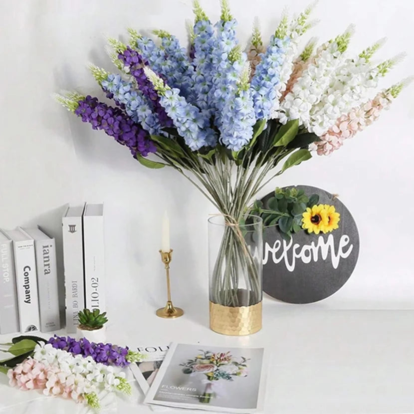 Artificial Silk Hyacinth Flower Strings – Home & Wedding Decor Artificial Silk Flowers Axl
