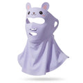 Kids Rabbit UV Face Mask UPF 50+ Cooling Ice Silk Neck Shield Kids Sun Mask Axl Purple