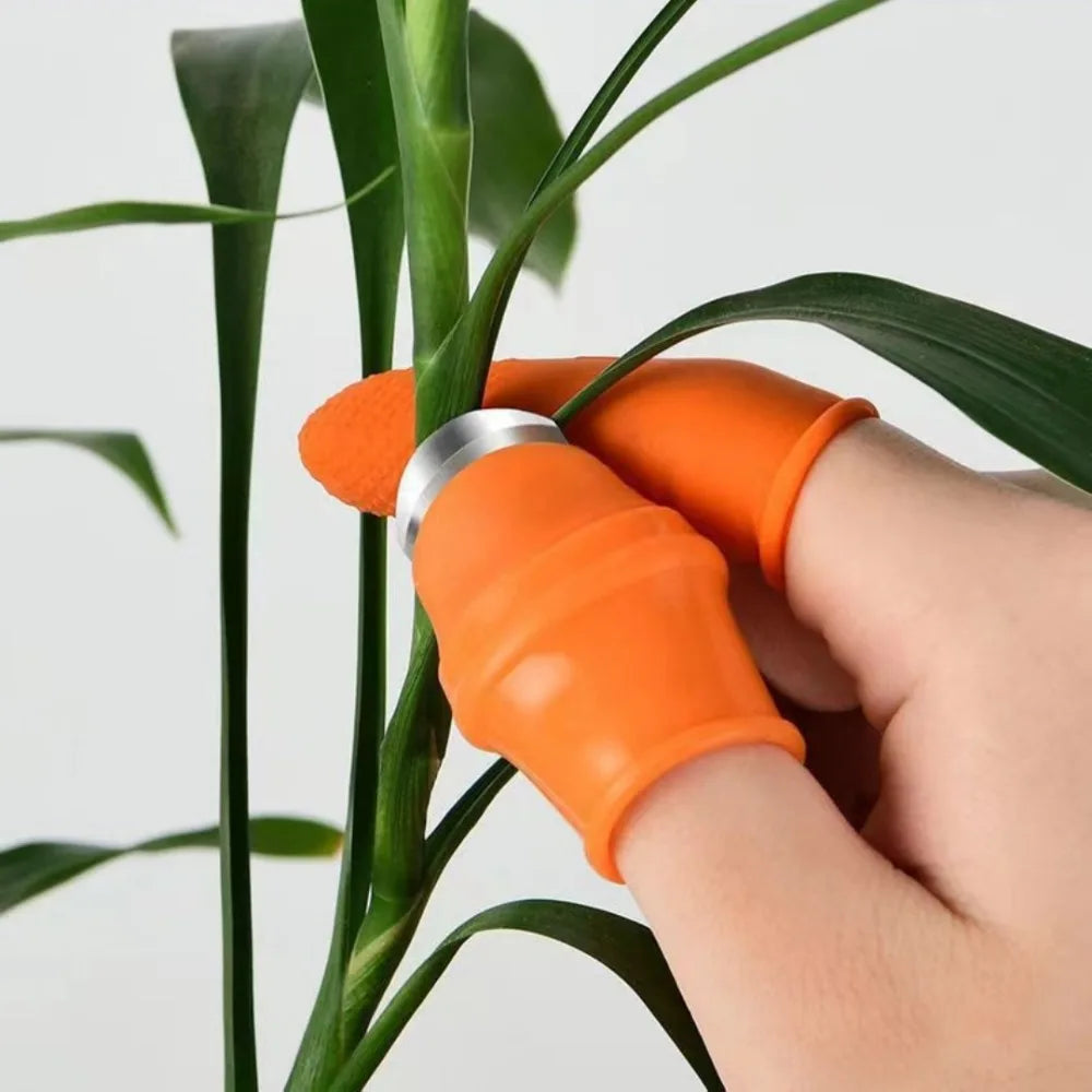 Garden Thumb Knife Stainless Steel – One-Hand Harvesting Tool Garden Harvesting Tool Axl