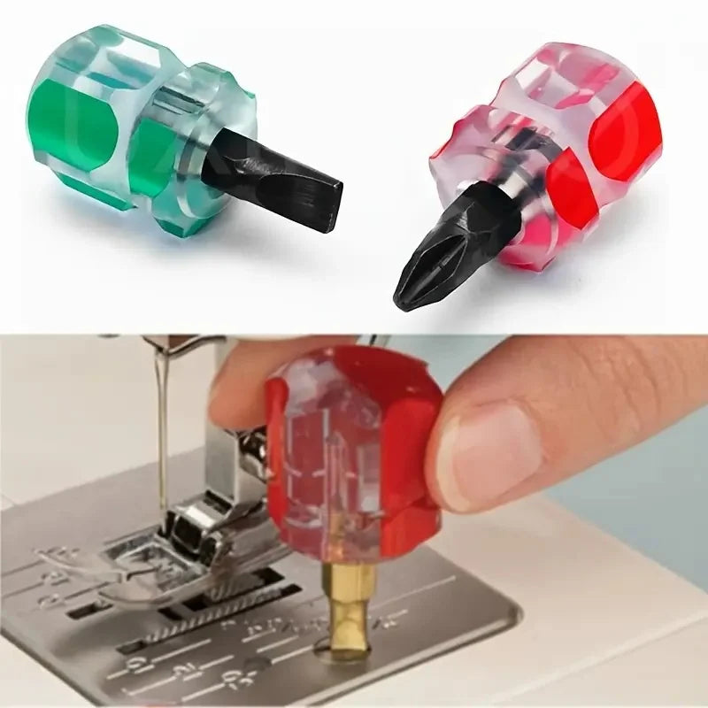 Ultra Short Mini Phillips & Flathead Screwdriver Mini Screwdriver Axl