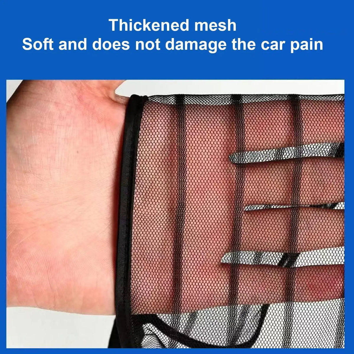 Car Front Bumper Mesh Grille Cover – Dustproof Radiator Guard Car Grille Cover Axl