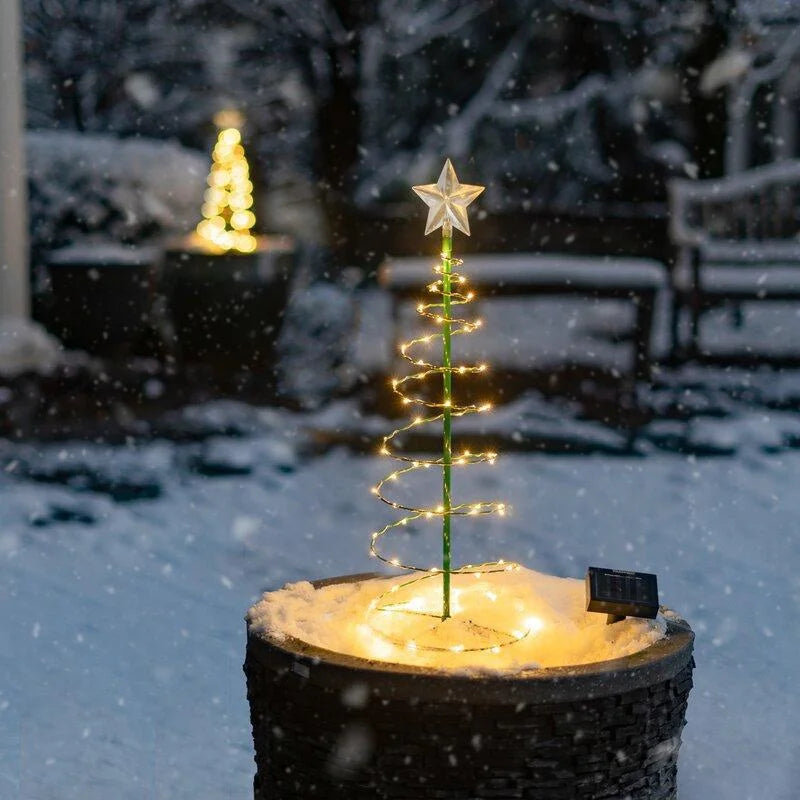 Solar LED Christmas Tree Light – Outdoor Waterproof Garden Decor Solar Christmas Light Axl