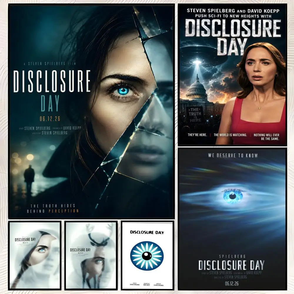 Movie Disclosure Day HD Self-Stick Wall Art Poster – Waterproof Wall Art Poster Axl