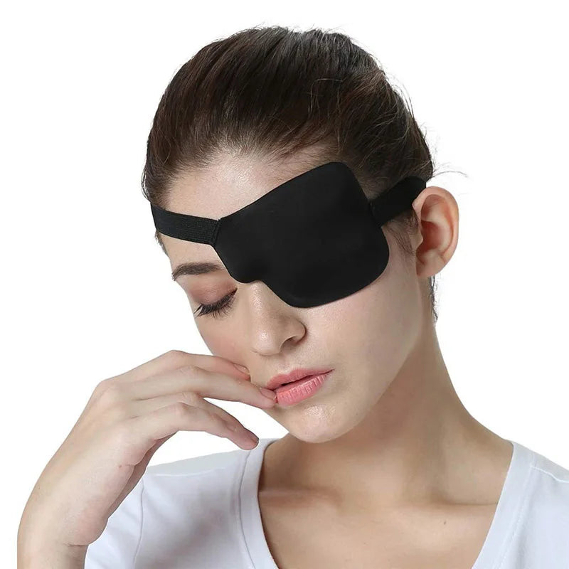 3D Foam Concave Eye Patch – Adjustable Black Single Eyeshade Eye Patch Axl