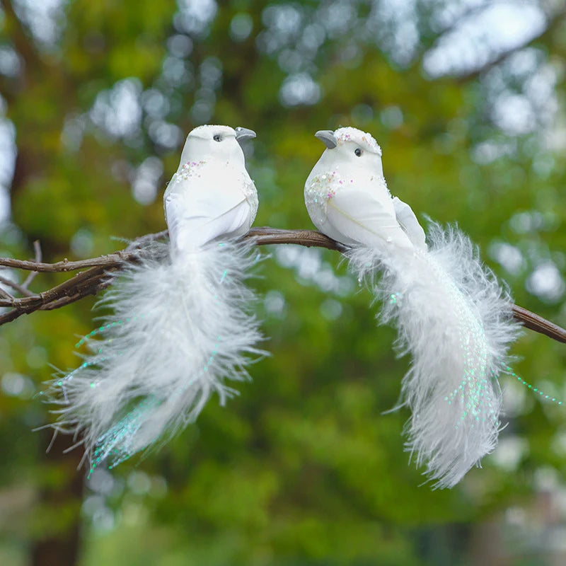 Realistic Artificial Foam Bird Figurine – Home & Garden Decor Bird Figurine Ornament Axl