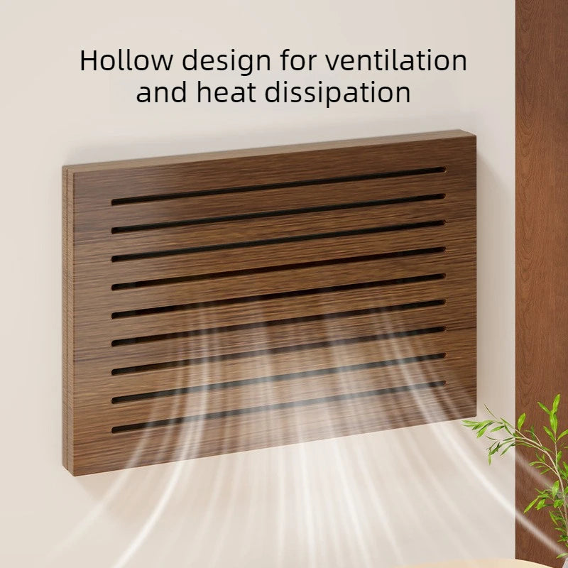 Wood Wall Art Meter Box Cover Panel – Modern Home Decor Decorative Wall Panel Axl