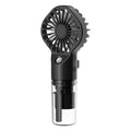 Mini Portable Spray Fan – 4-Speed USB Rechargeable Mist Fan Portable Spray Fan Axl Black