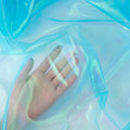 Iridescent Holographic Organza Fabric 1.6x3.3 Yds – Bridal Gauze Craft Fabric Axl AECH04-18799